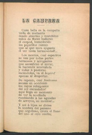 La campaña