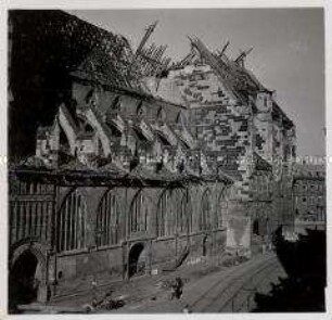 Nürnberg, Zerstörungen an der St.-Lorenz-Kirche