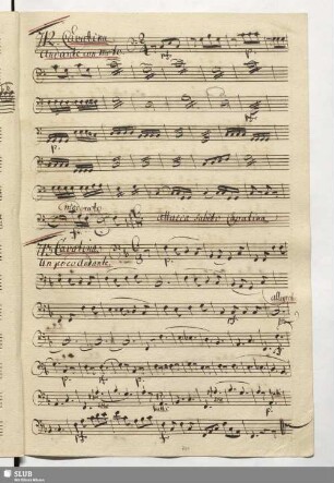 713. Cavatina: La mia amorosa / Naumann, J.G.