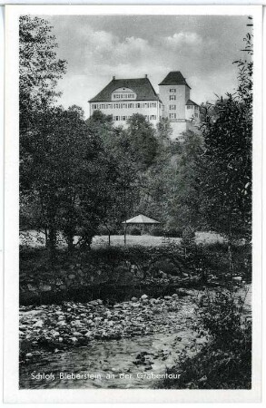 Bieberstein. Schloss - Grabentour