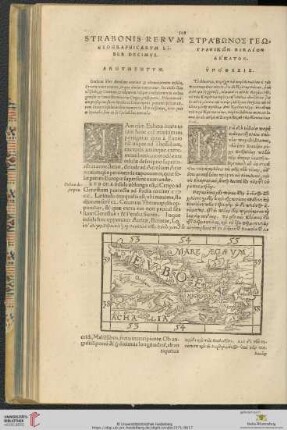 Strabonis Rervm Geographicarvm liber decimvs