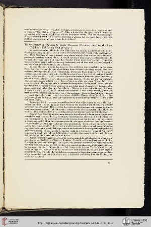 Walter Storey in The Arts & Crafts Magazine (October 1912) on the First Children’s Exhibition Held at “291”