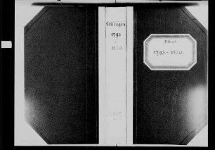 Bilfingen, katholische Gemeinde: Standesbuch 1795-1820
