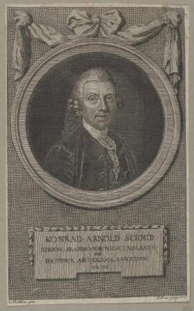 Bildnis des Konrad Arnold Schmid