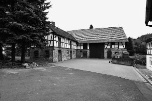 Ehem. Mühle (Gehöft , Mühle); Schotten, Gonterskirchener Straße 10