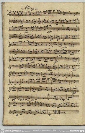 30. Graun, Johann Gottlieb, Sinfonien, GraunWV A:XII:1 