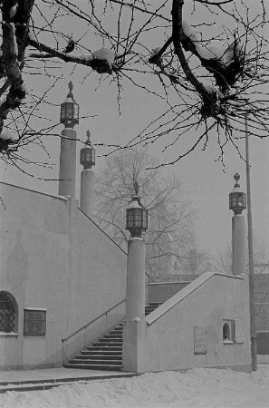 Treppenaufgang der russischen Gedächtniskirche