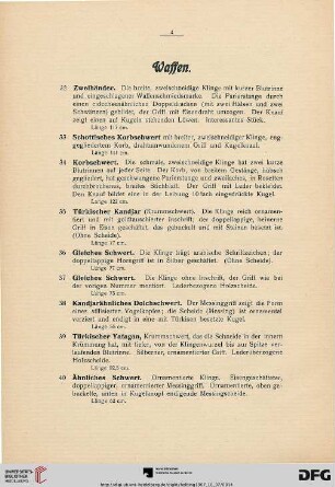 Waffen (Nr. 32-79)