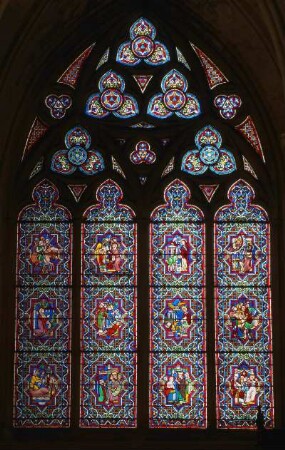 Frankreich. Basse Normandie. Calvados. Bayeux. Kathedrale Notre Dame. 1077 geweiht. Innen