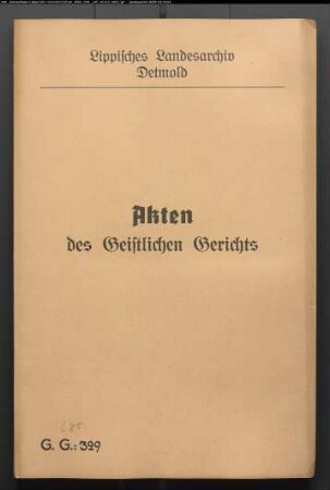 Margarete Bade in Lage gegen ihren Ehemann Jobst Hermann Clasing in Lage, wegen eines Ehestreit