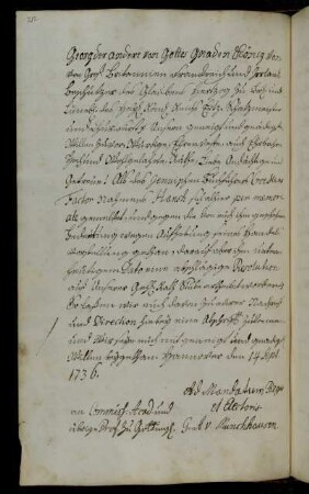 Abschriftliche Benachrichtigung über die Ablehnung eines Gesuchs des Buchhändlers Cröcker zur Ausübung des Handels (Cröcker) [Anlage fehlt].
