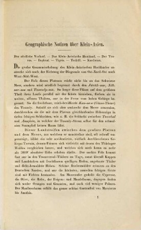 Memoir über die Construktion der Karte von Kleinasien und Türkisch Armenien in 6 Blatt von v. Vincke, Fischer, v. Moltke und Kiepert : nebst Mitteilungen über die physikalisch-geographischen Verhältnisse der neu erforschten Landstriche