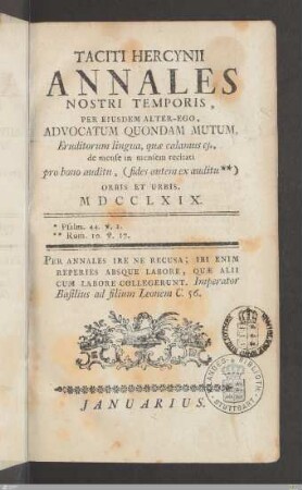 Januarius.