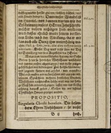 Prosositio / Exposito Thematis