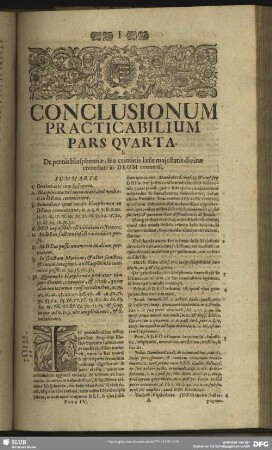 Conclusionum Practicabilium Pars Quarta