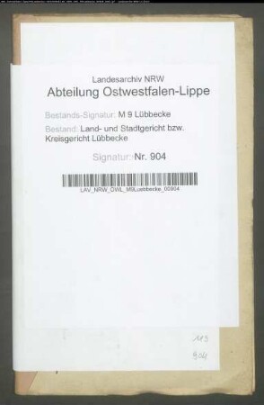 Erblasser: Meissner, Gottlieb: