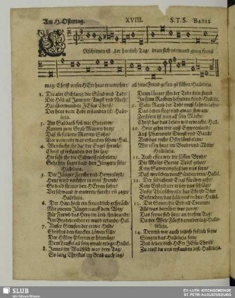 OsterGesäng. [Nr. XVIII - XXIV]