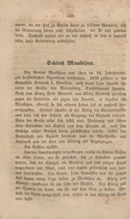 Schloß Monbijou