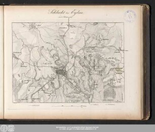 Schlacht bei Eylau, am 8. Februar 1807.