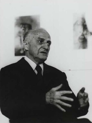 Heinrich Burkhardt : Portrait des Malers und Grafikers Professor Heinrich Burkhardt (1904-1985)
