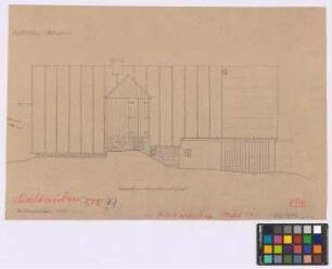 Keilbauden (Riesengebirge): Wohnhaus. Wohnhaus (Seiten-Ansicht)