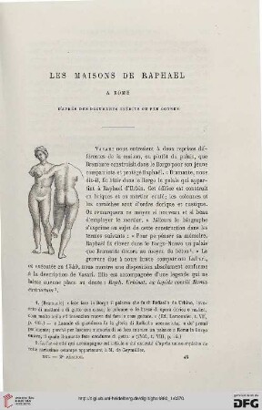 2. Pér. 21.1880: Les maisons de Raphael à Rome : d'apres des documents inédits ou peu connus