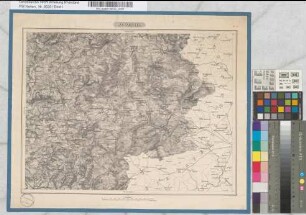 [Topographische Karte 1 : 80.000 von Rheinland und Westfalen-Generalstabskarte -]. St. Wendel. Nr. 4. LF 24°30' B 49°15'. grav. Ruzek 1851.