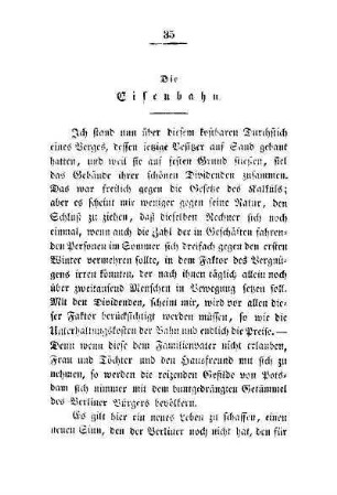 Die Eisenbahn