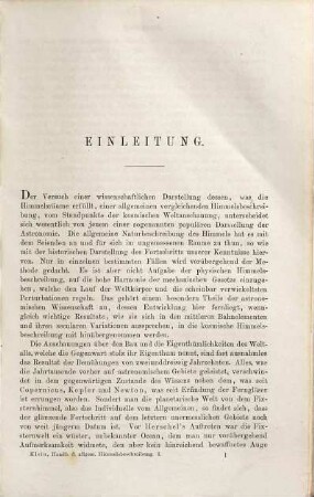 Das Sonnensystem nach dem gegenwärtigen Zustande der Wissenschaft, vom Standpunkte der kosmischen Weltanschauung