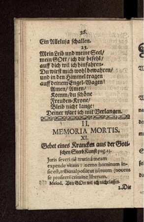 II. Memoria Mortis