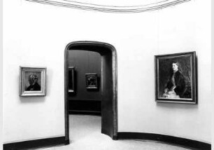 Blick in die Ausstellung der Nationalgalerie