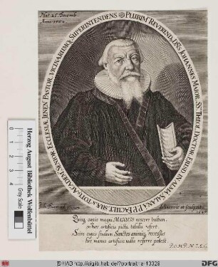 Bildnis Johann Major (eig. Groß)
