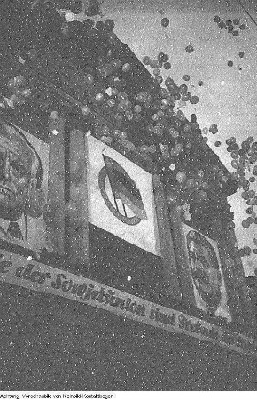 Dresden, Friedenskundgebung mit Georg Dertinger, Außenminister der DDR, 23. Juni 1950