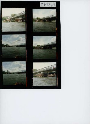 Friedensbrücke, Frankfurt am Main, 1992