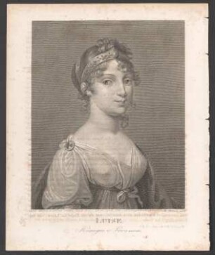 Porträt Luise, Herzogin zu Mecklenburg, Königin von Preußen (1776-1810)