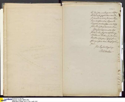 Von W. Fehsenfeld (Blender, Morsum) 1863 beantragte Wind- und Dampf-Kornmühle an der Straße zwischen Amedorf und Oiste; V.