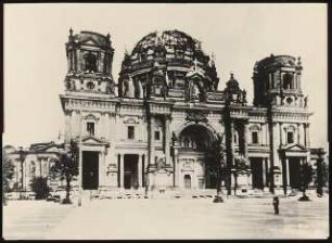 Berliner Dom Wiederaufbau: Nachkriegszustand