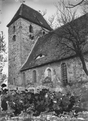 Röcken, Dorfkirche : Röcken. Dorfkirche. Außenansicht