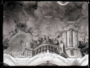 katholische Pfarrkirche; Deckenbild im Schiff