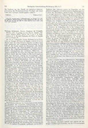 513-516 [Rezension] Trevijano Etcheverría, Ramón M., Comienzo del evangelio