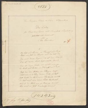3 Lieder; T (S), pf; W A/108; op. 4