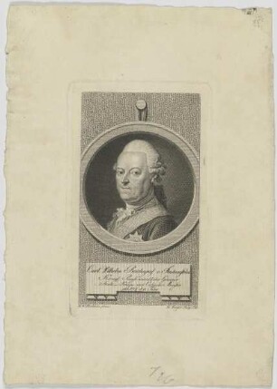 Bildnis des Carl Wilhelm Reichsgraf von Finkenstein