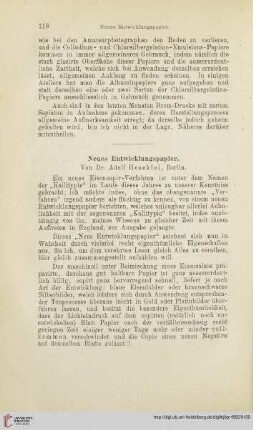 Neues Entwicklungspapier