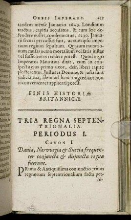Tria Regna Septentrionalia