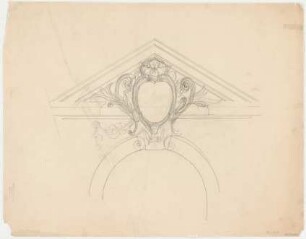 Thiersch, Friedrich von; München; Justizpalast - Supraporte (Ansicht)