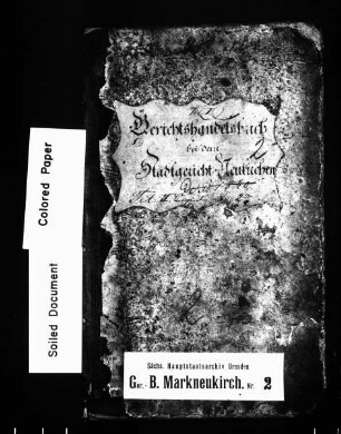 Abschriften verbrannter Gerichtshandelsbücher, Bd. 1