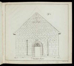 Fig. 3: Westlicher Giebel