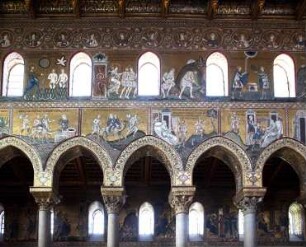 Mosaikprogramm — Bilder im Langhaus — Altes Testament