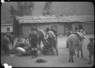 Gruppe bei einer Rast (Lateinamerika-Aufenthalte 1928/1942 – 1. Chile 1928)