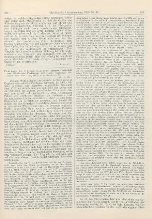 561-563 [Rezension] Pearson, A. F. Scott, Thomas Cartwright and Elizabethan Puritanism 1535-1603